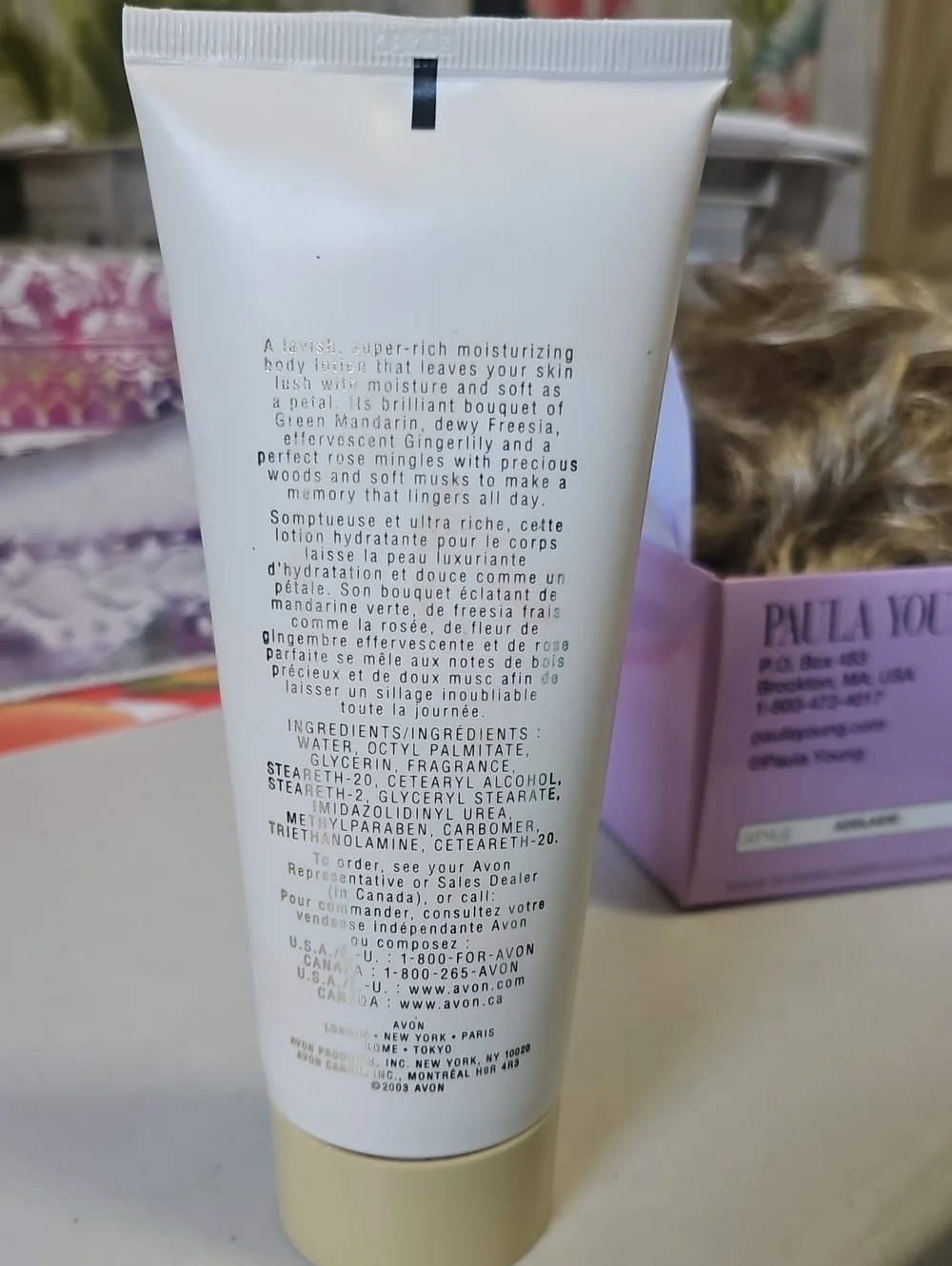AVON MEMORABLE body Lotion VINTAGE 2003 200ml 6.7 fl Oz New. Read Details In Pic